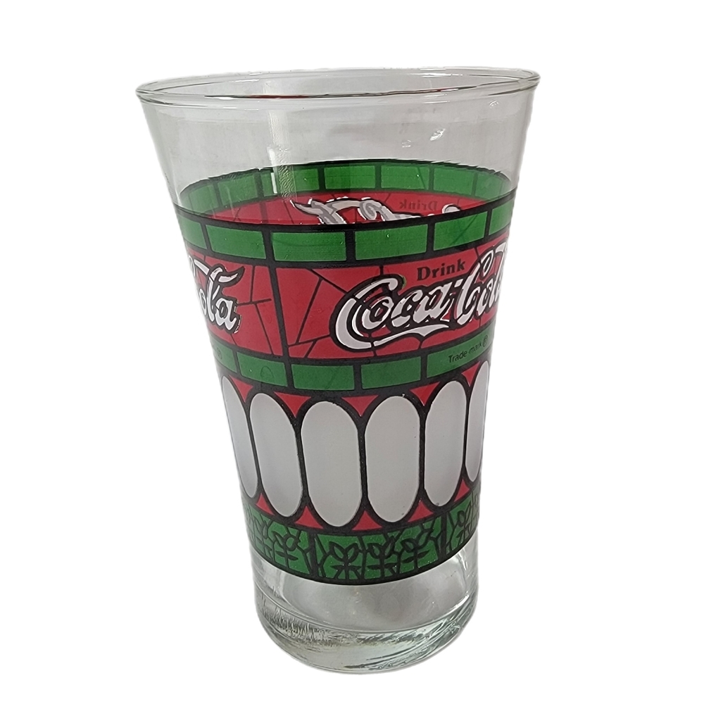 Drink Coca Cola Vintage 12oz Glass 6" tall Vintage - Picture 2 of 6